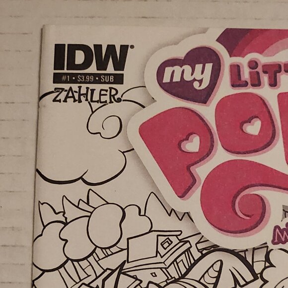 My Little Pony: Micro-Series #1SUB (2013) IDW, featuring Twilight Sparkle, NM - Picture 3 of 12